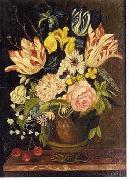 unknow artist Floral, beautiful classical still life of flowers.030 Germany oil painting artist